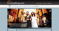 Desktop Screenshot of primumblog.com